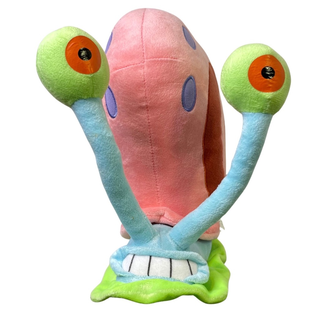 SpongeBob Squarepants 2013 Gary Snail 11" Plush Pink Green